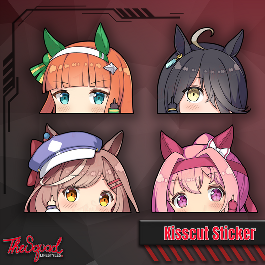 Uma Pocket Waifus V2 Peeker Stickers
