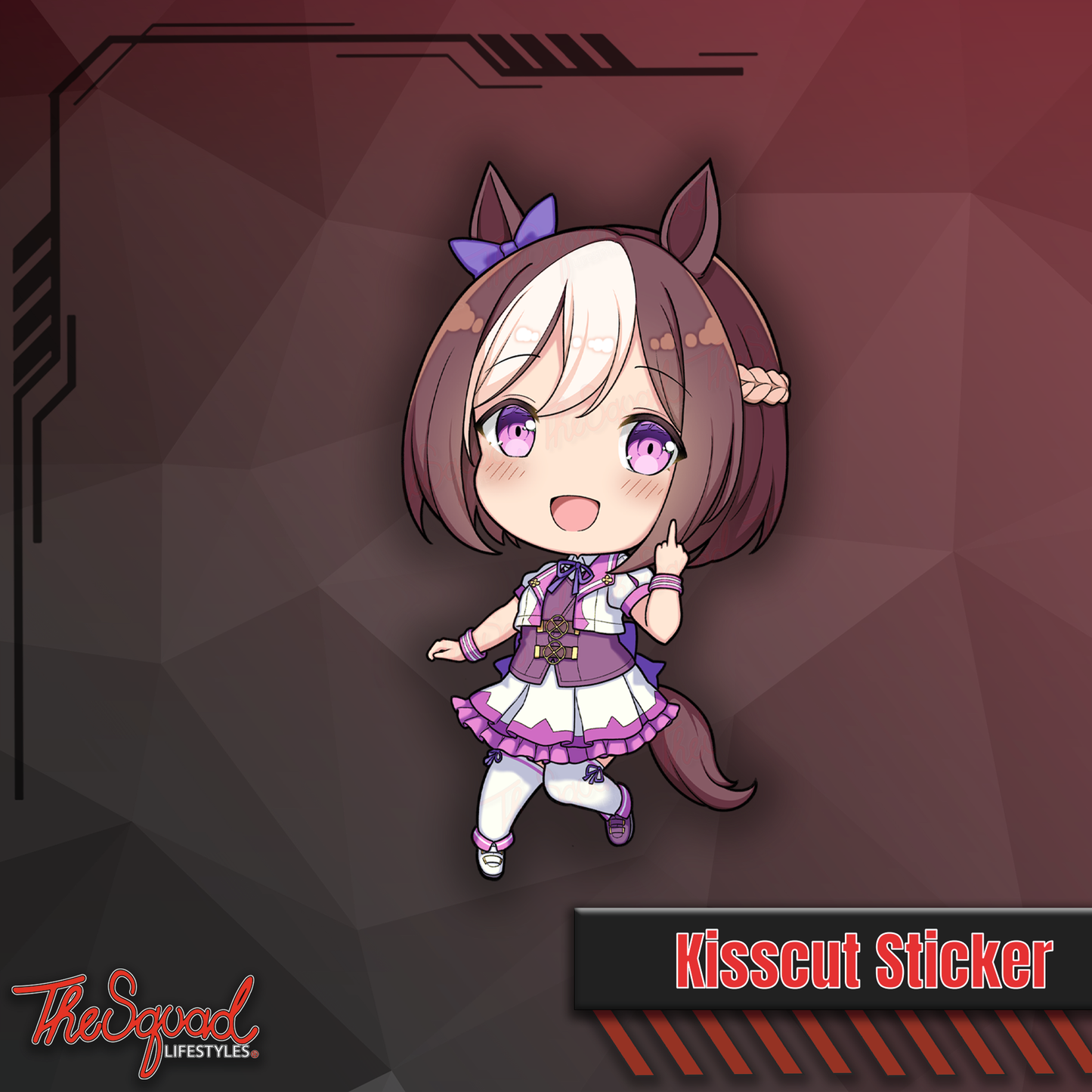 Uma Pocket Waifus V3 Full Bodies Stickers