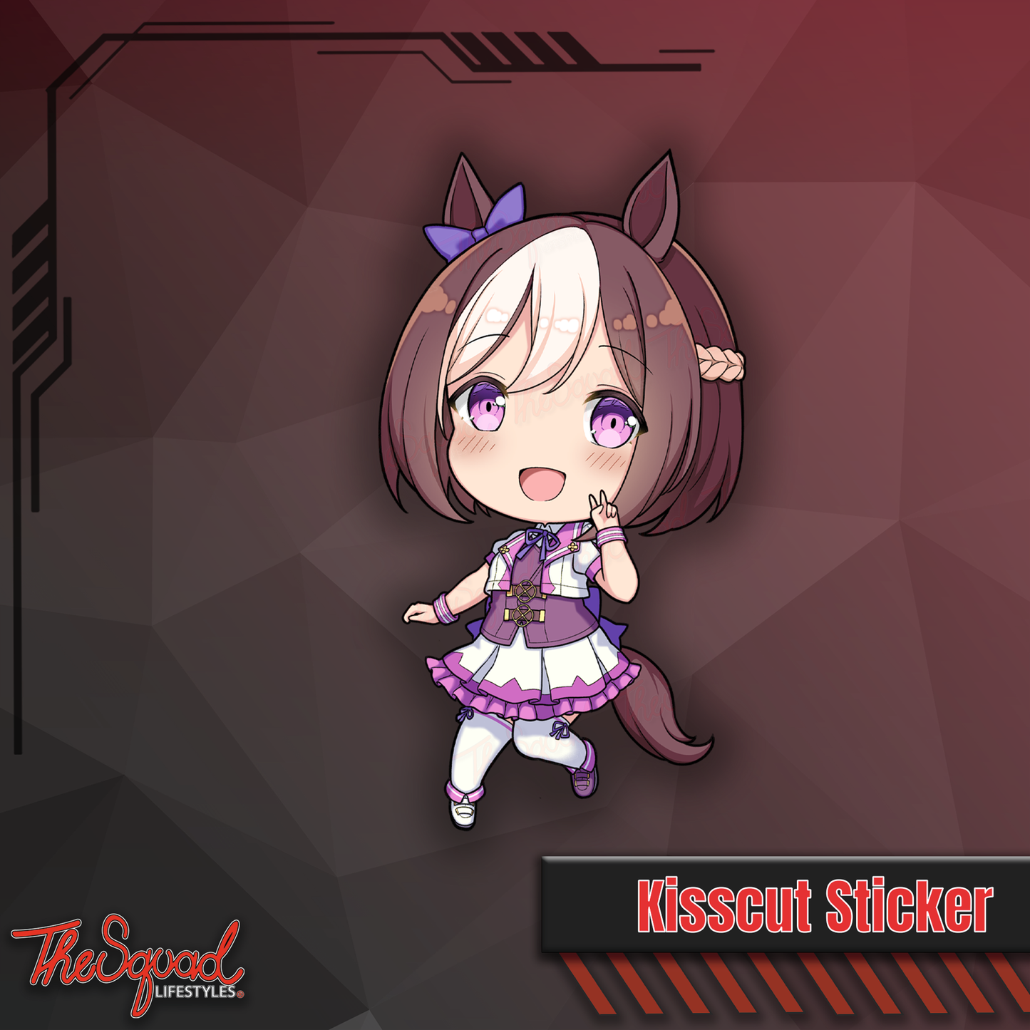 Uma Pocket Waifus V3 Full Bodies Stickers