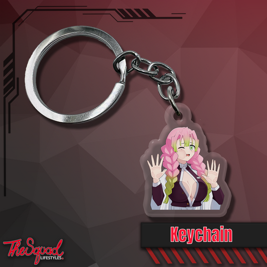Squished Mitsuri Keychain