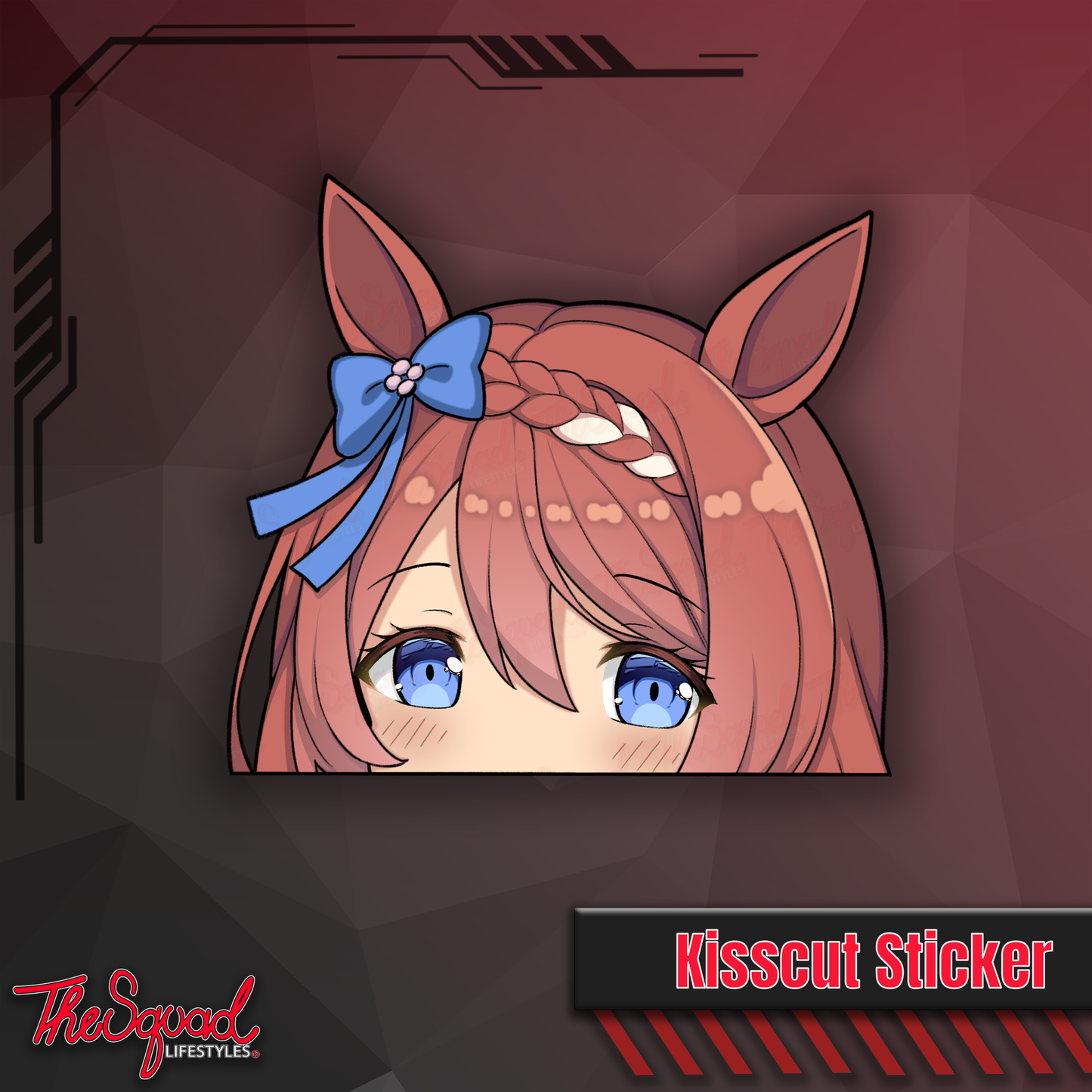 Uma Pocket Waifus V3 Peeker Stickers