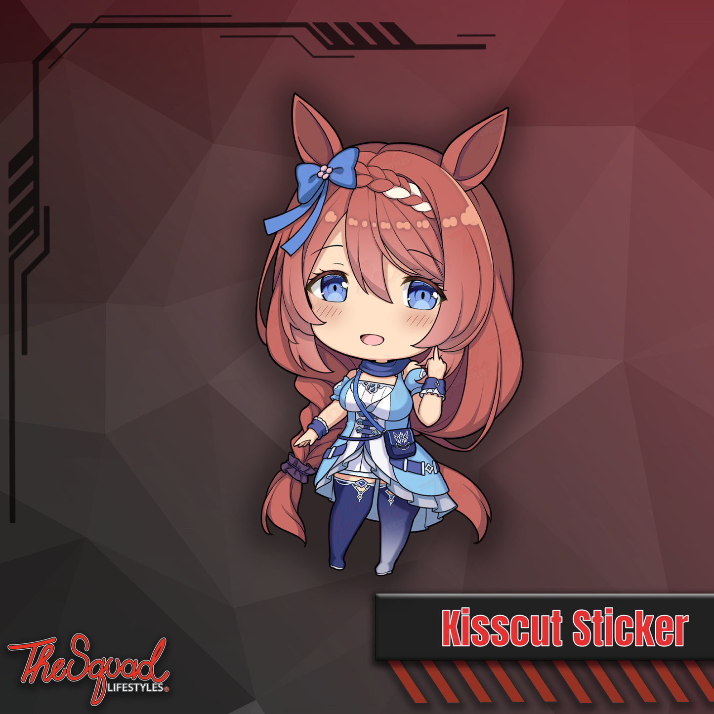 Uma Pocket Waifus V3 Full Bodies Stickers