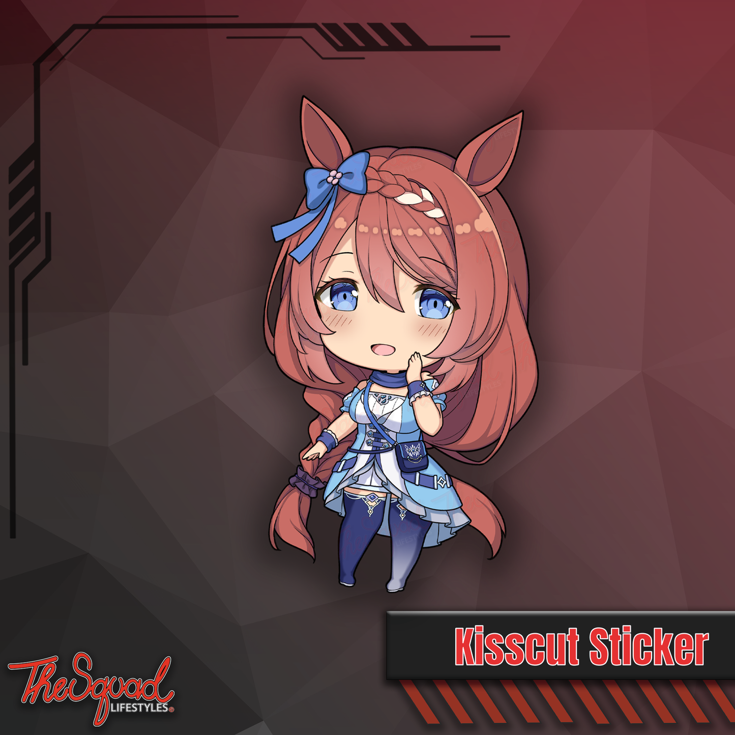 Uma Pocket Waifus V3 Full Bodies Stickers