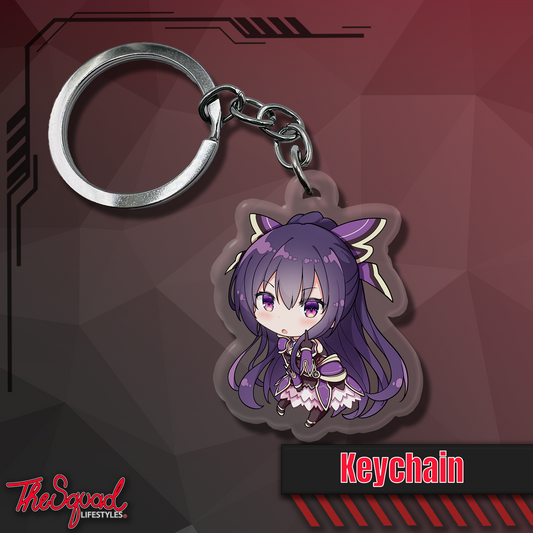 Tohka Pocket Waifu Keychain