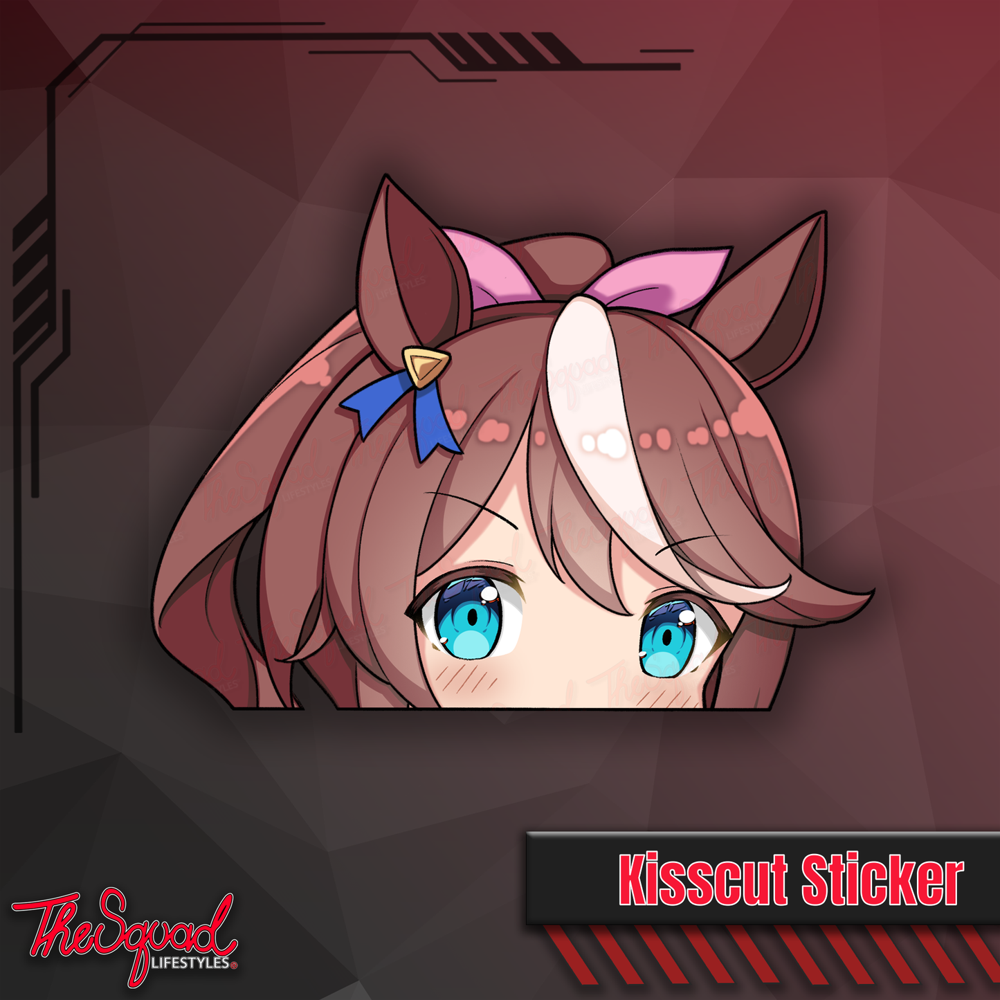 Uma Pocket Waifus V3 Peeker Stickers