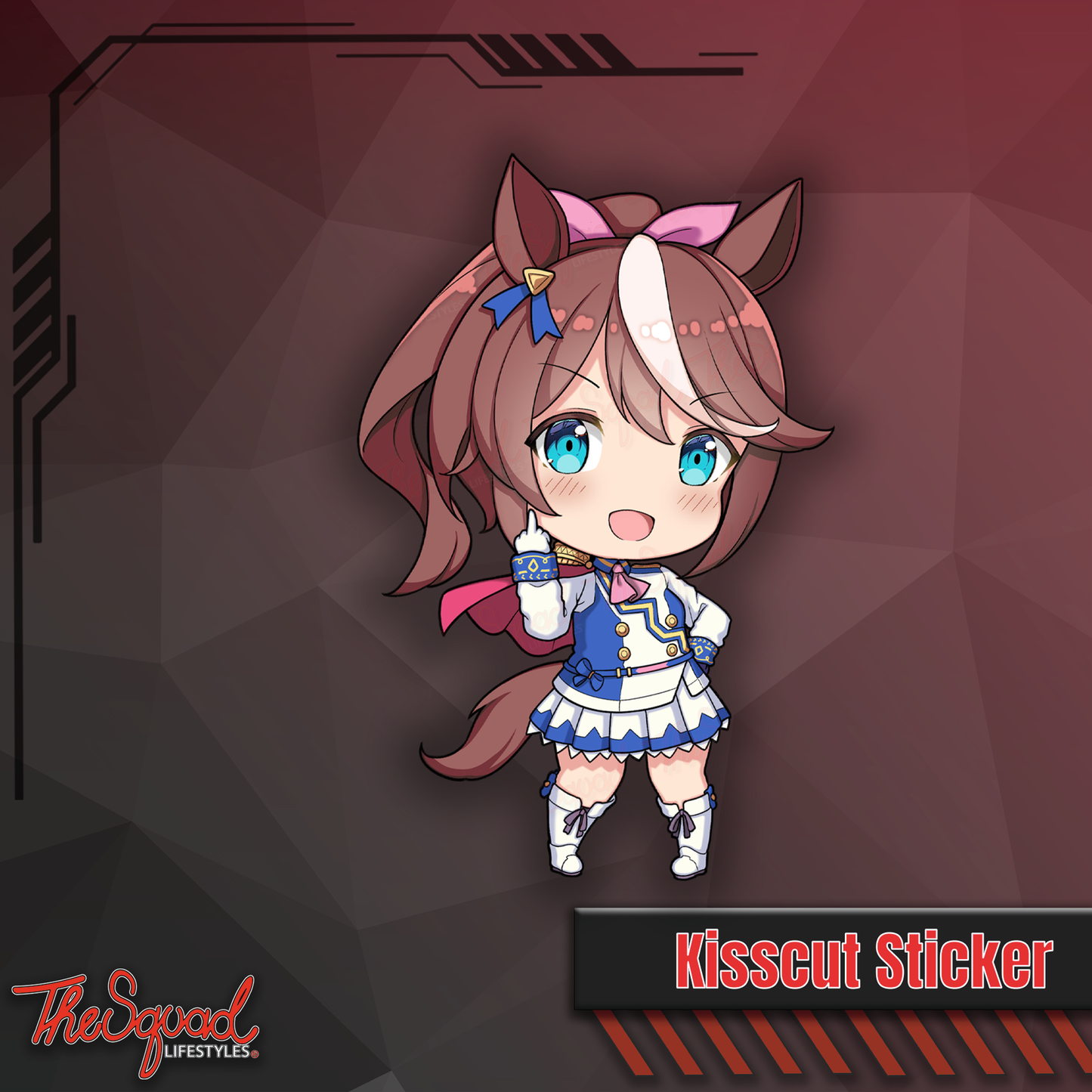 Uma Pocket Waifus V3 Full Bodies Stickers