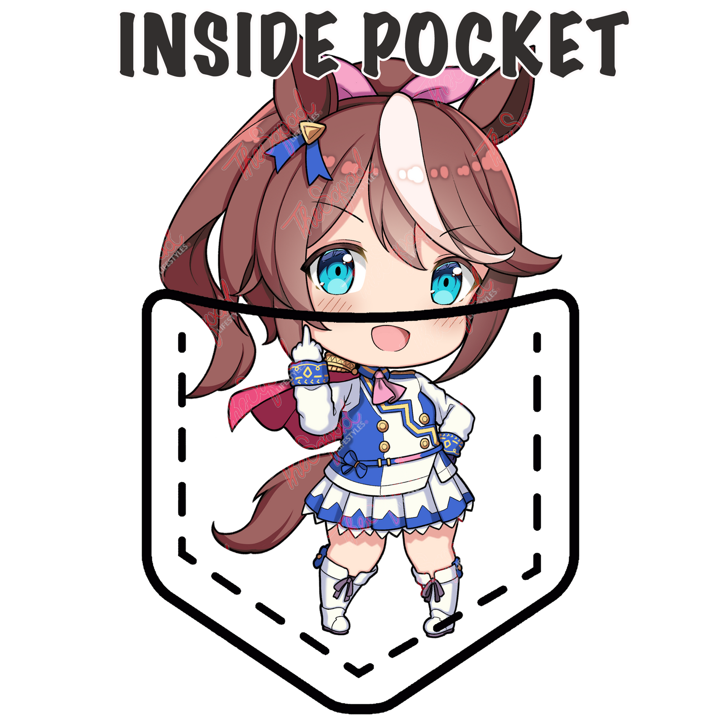 TokaiTeio Pocket Uma Shirt