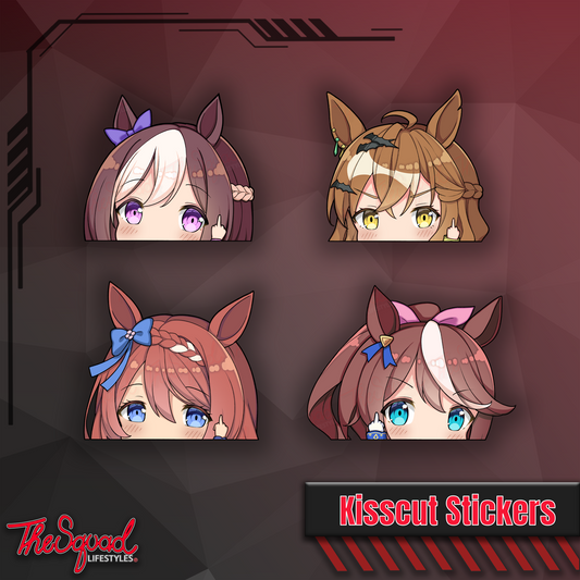 Uma Pocket Waifus V3 Peeker Stickers
