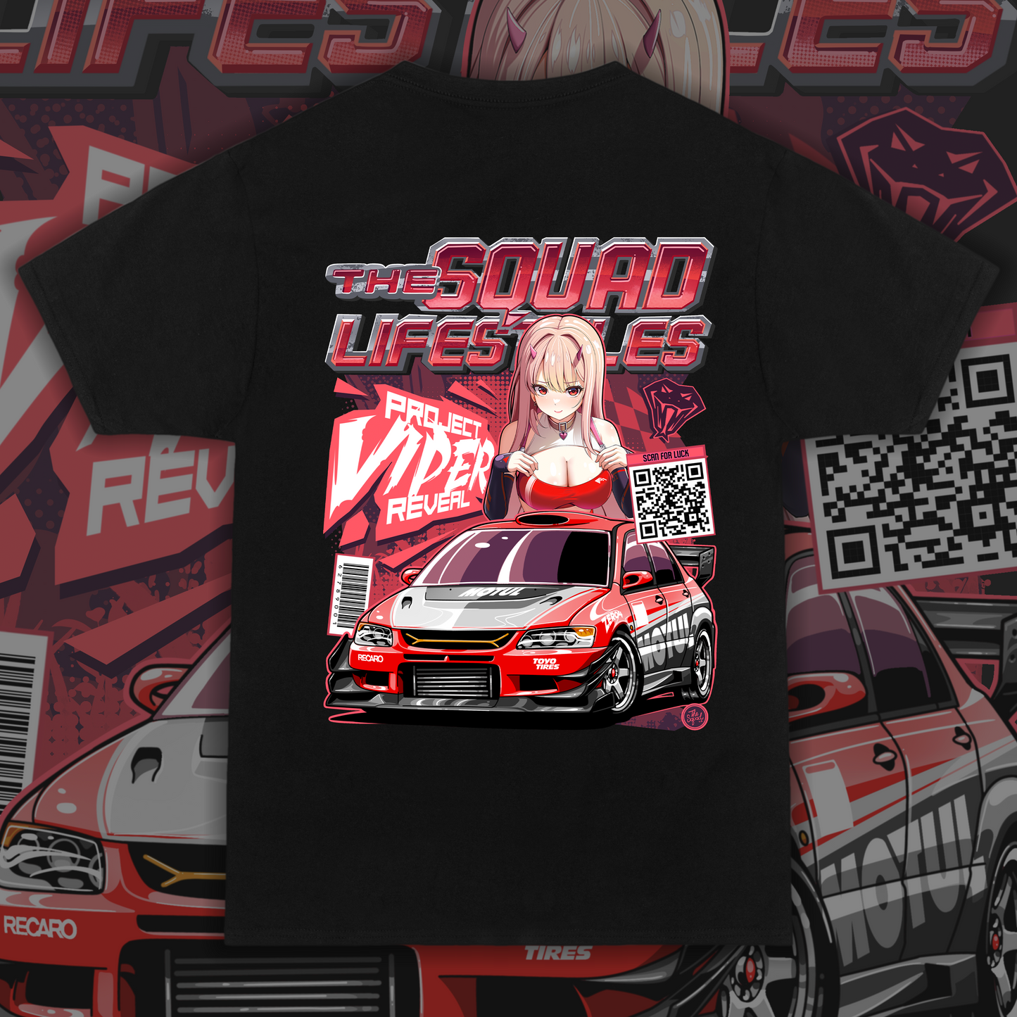 Race Queen Viper x Evo IX T-Shirt
