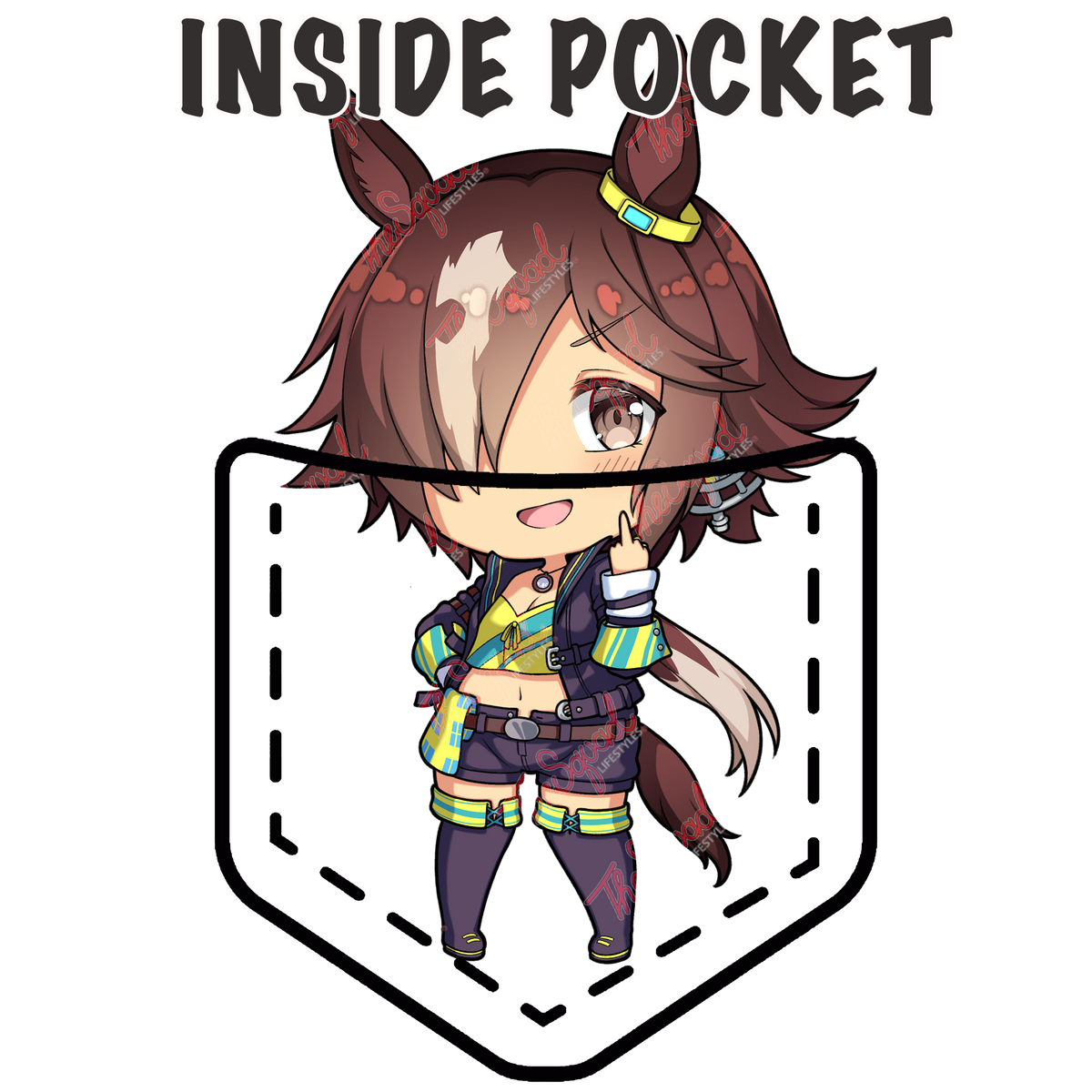 Vodka Pocket Uma Shirt