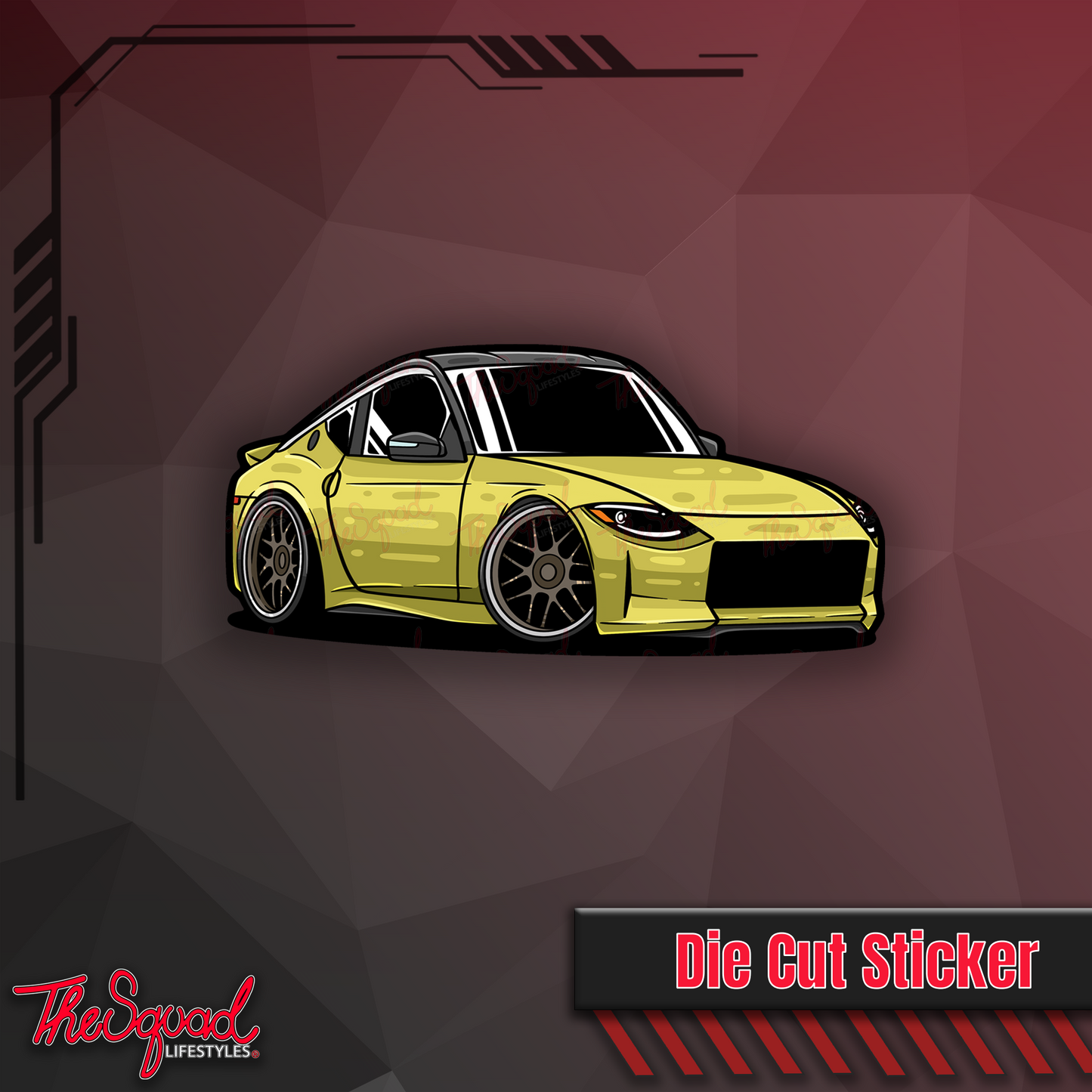 Nissan Z Chibi Mini Sticker