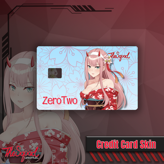 Zero Two Festival Credit Card Skin