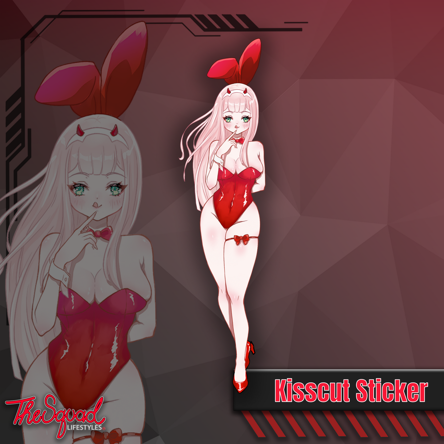 Zero Two Bunny Girl Full Body