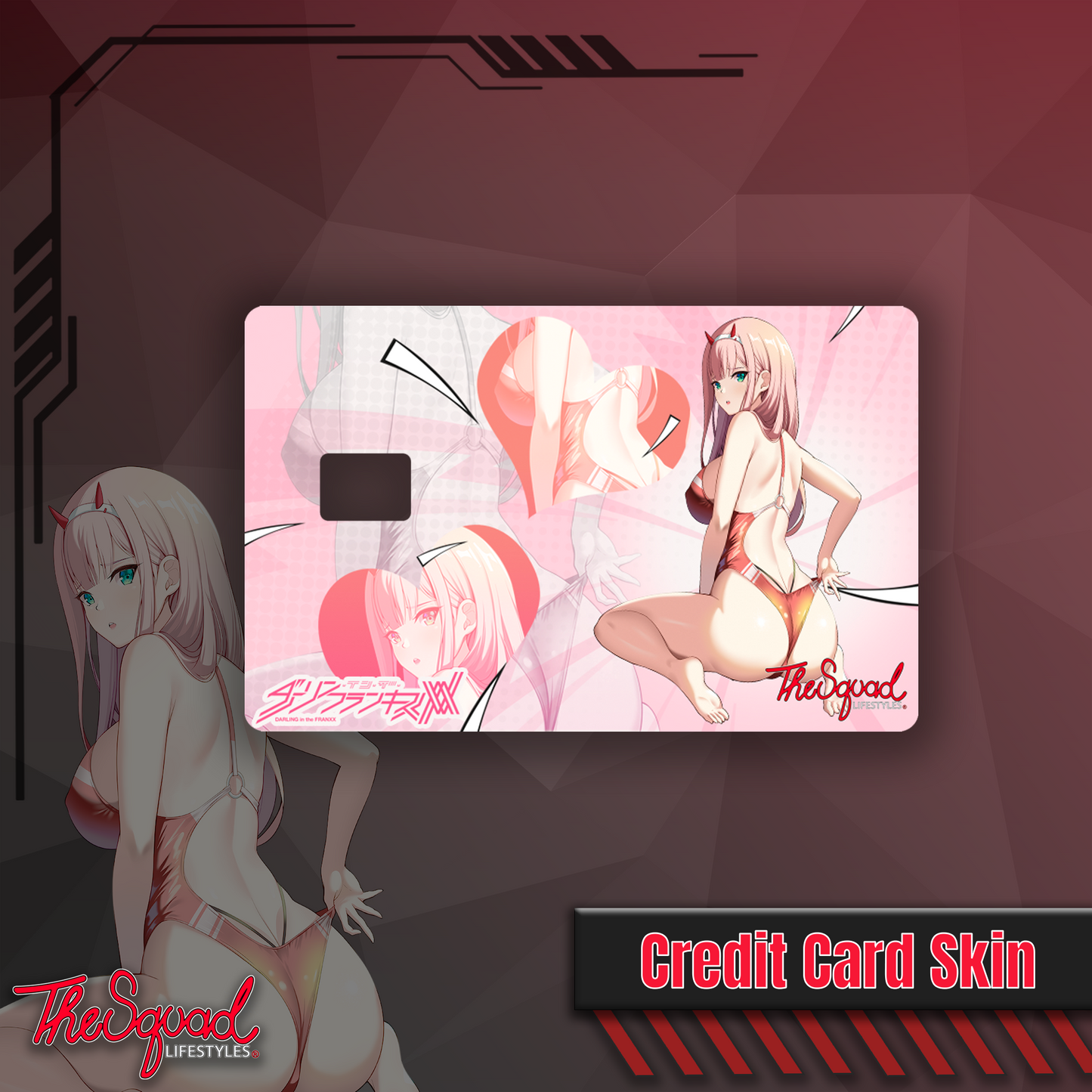 Zero Two H Credit Card Skin