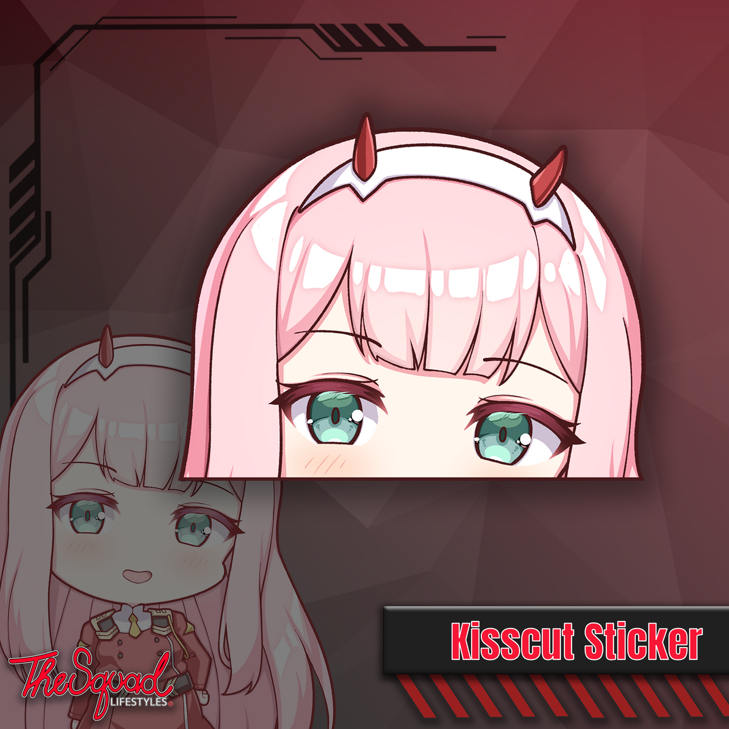 Zero Two Pocket Waifu Peeker