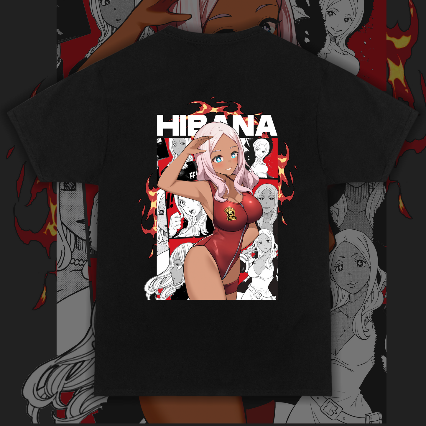 Lifeguard_Hibana H T-Shirt
