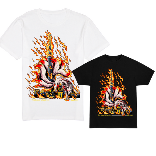 Flaming Kitsune T-Shirt