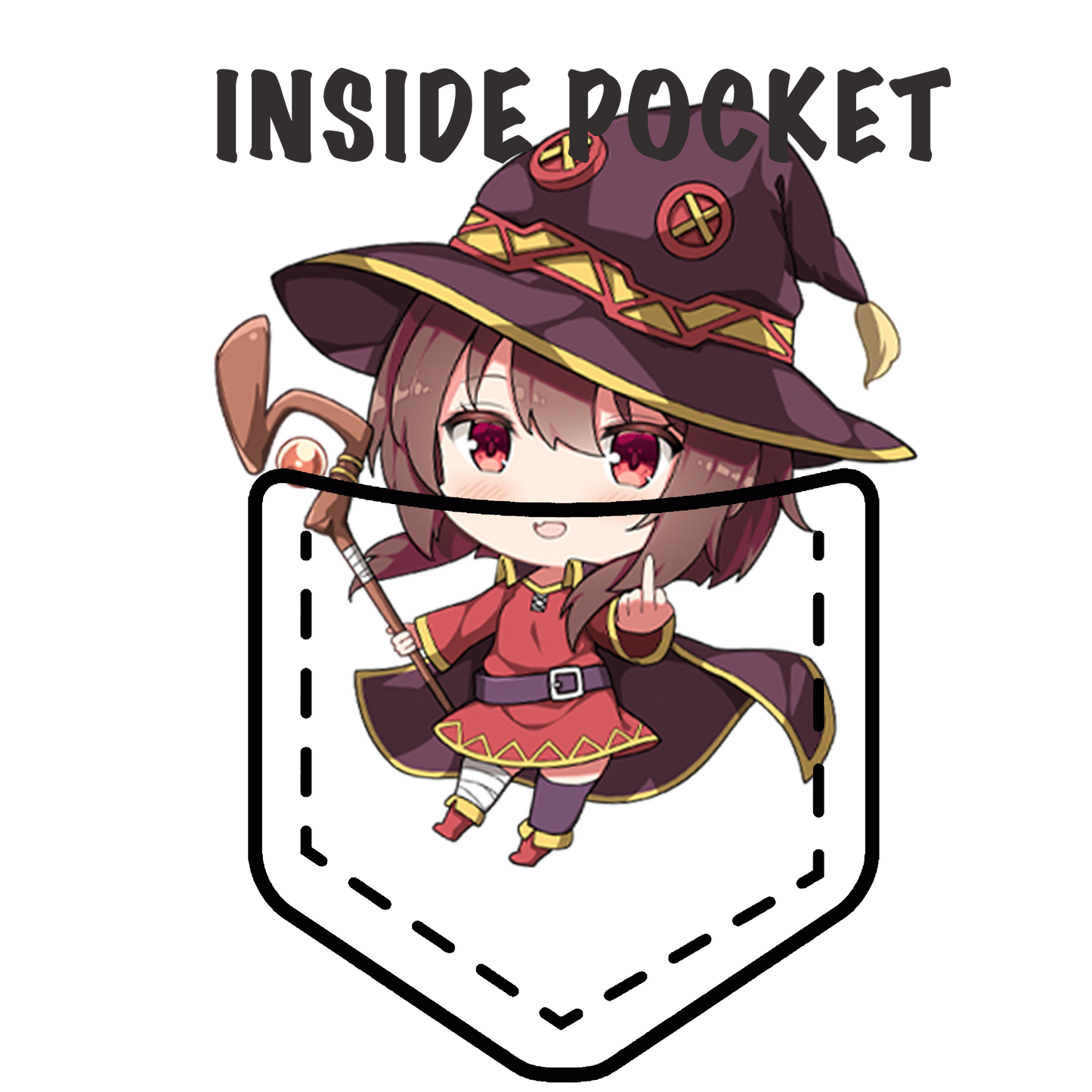 Megumin Pocket Waifu Shirt