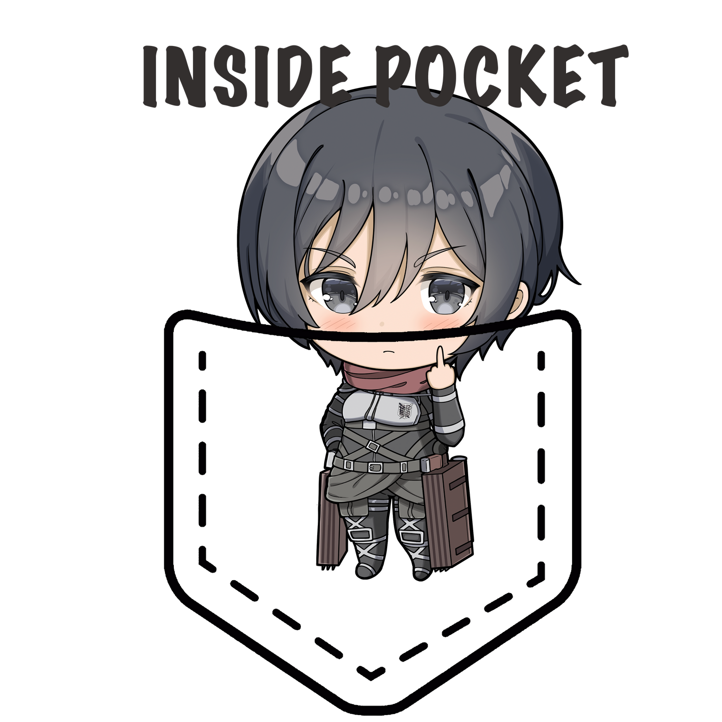 Mikasa Pocket Titan Shirt