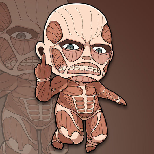 Colossal Titan Pocket Titan Sticker