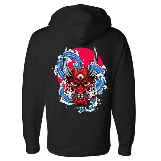 Mizu Oni Mask Hoodie