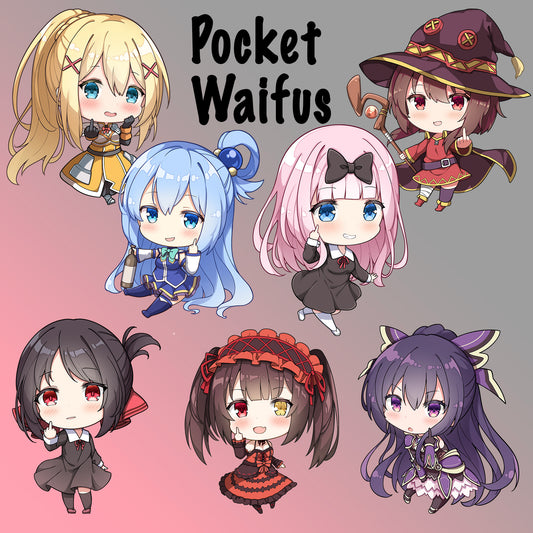 Pocket Waifu Vol. 2 Full Body Set