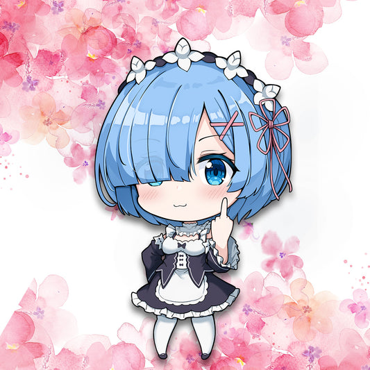 Rem Pocket Waifu Sticker