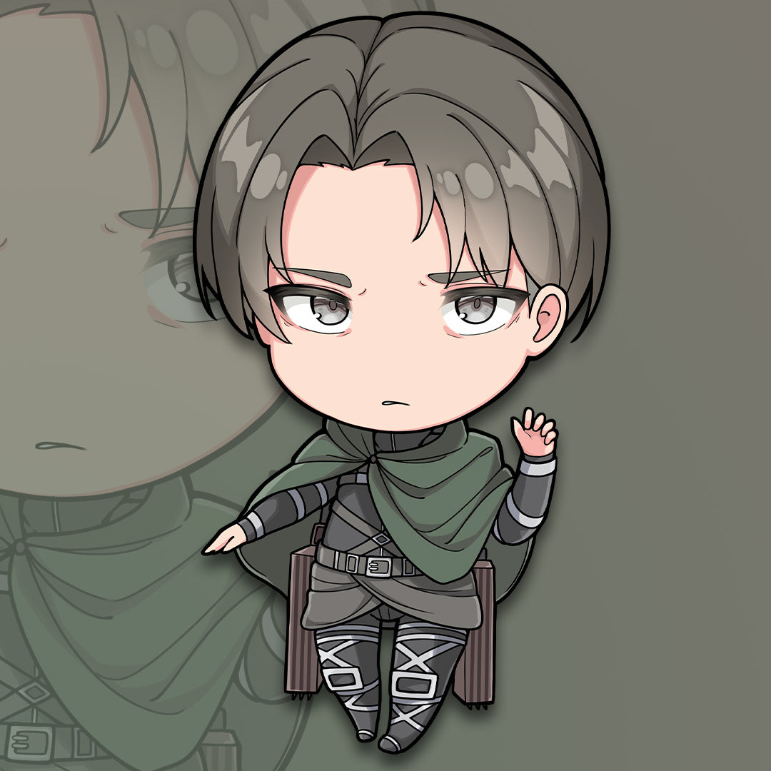 Levi Pocket Titan Sticker