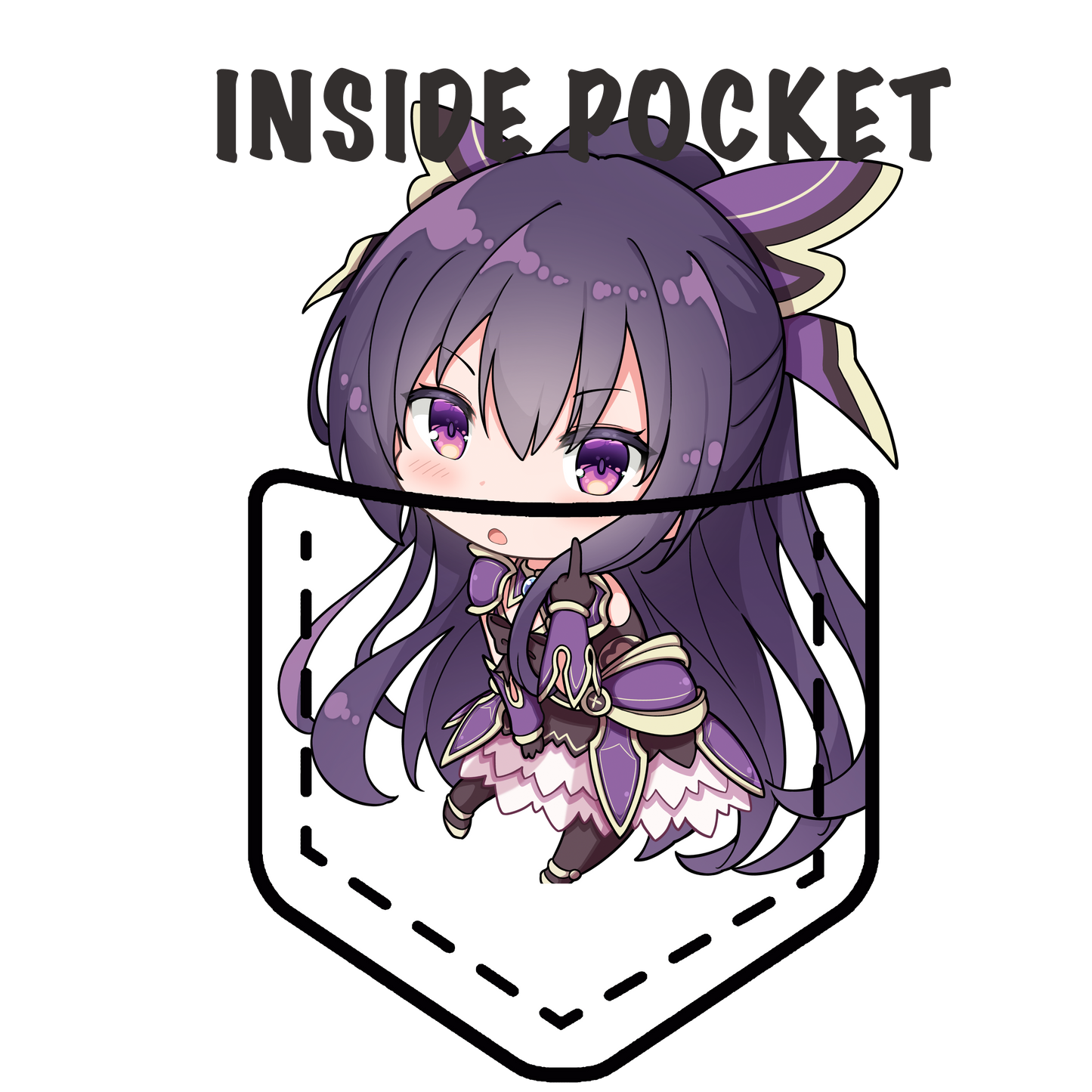 Tohka Pocket Waifu Shirt